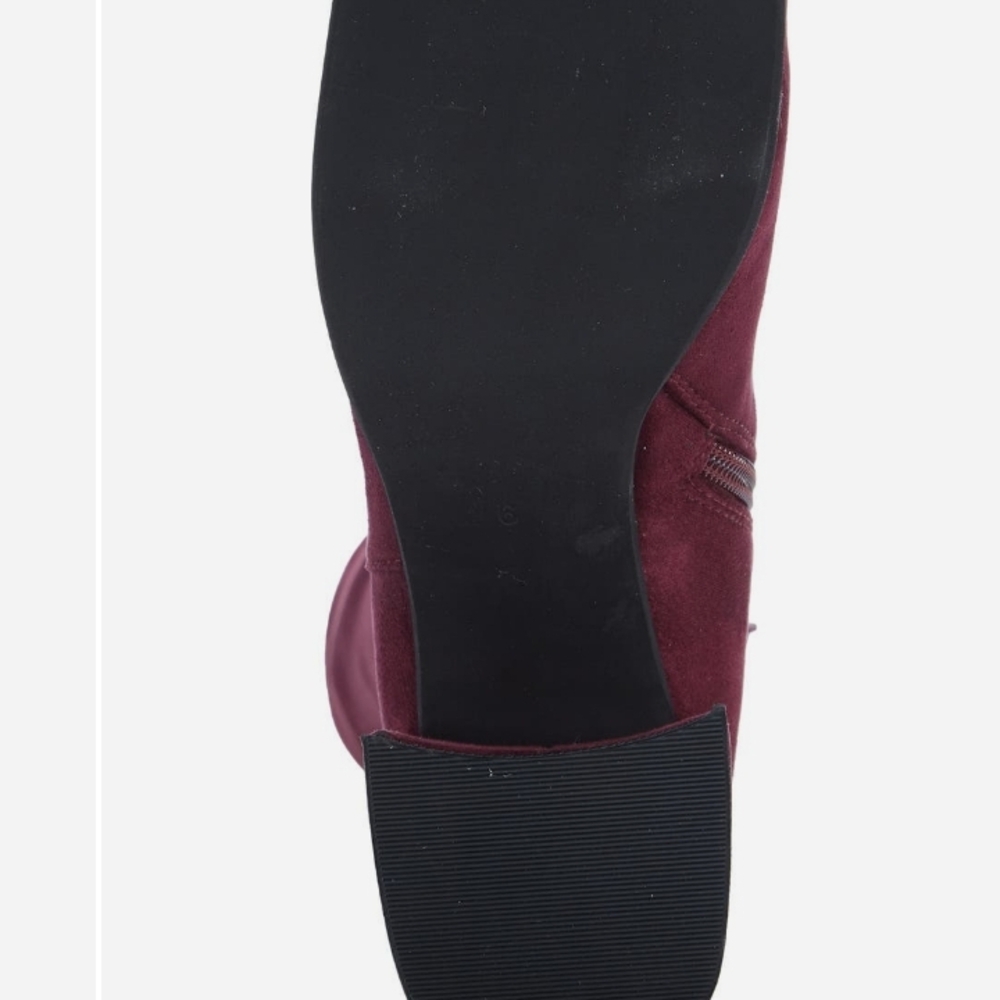 Jeffrey Campbell Red Heeled Boots Sleek Design